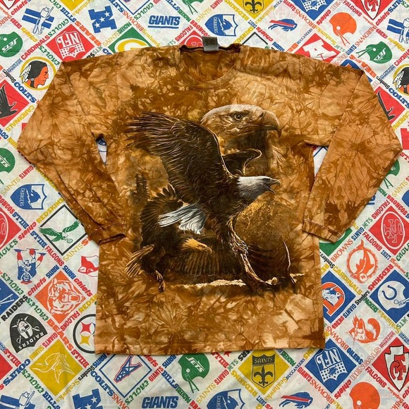 vintage bald eagle long sleeve tee - Picture 1 of 3